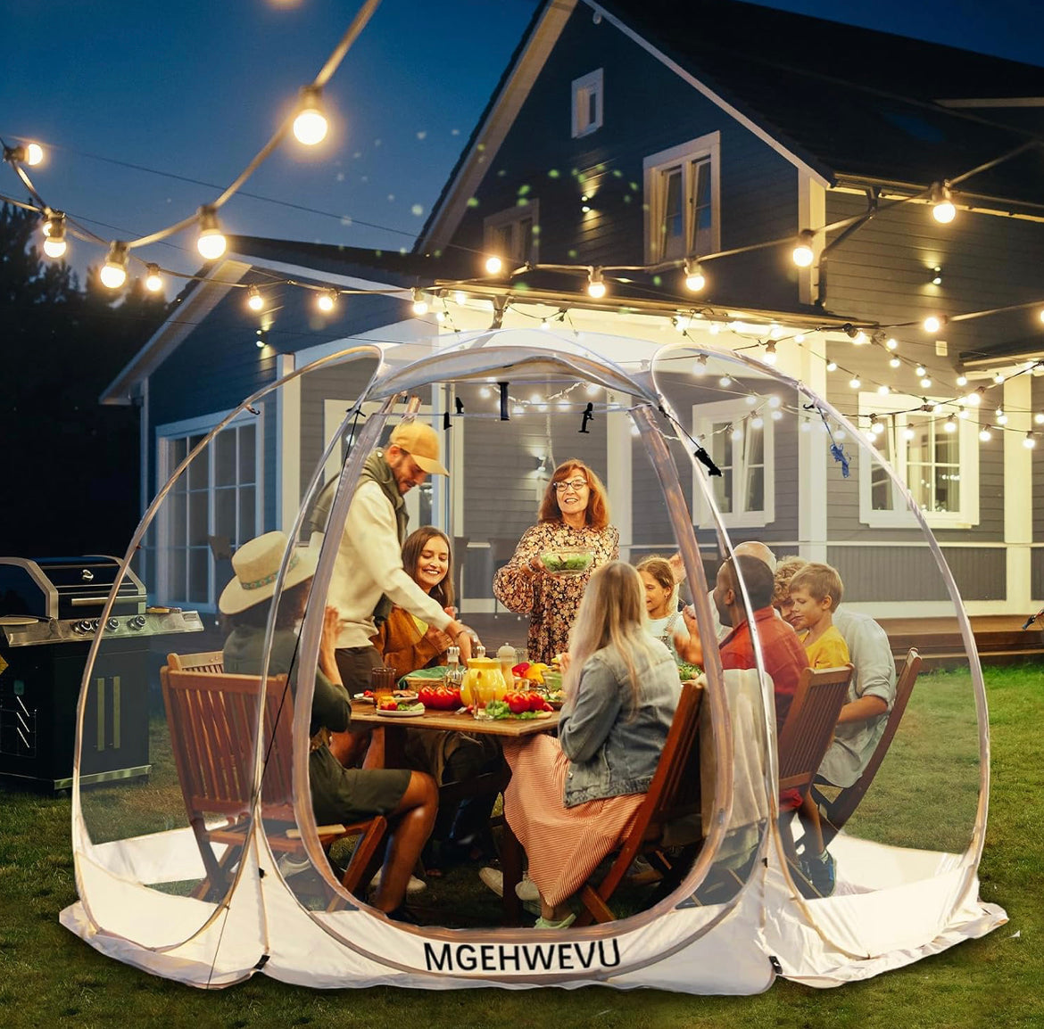 Pop-Up Bubble Clear Tent