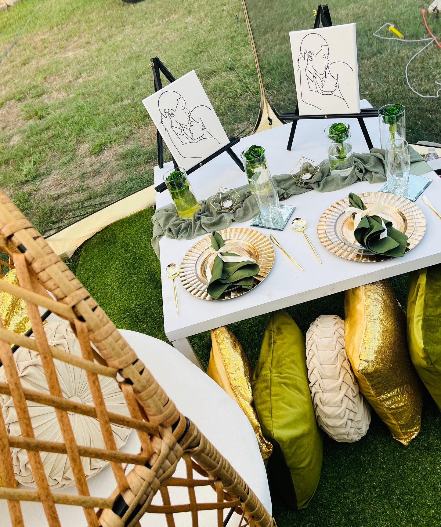 Treat Bar & Egg Chair Rental
